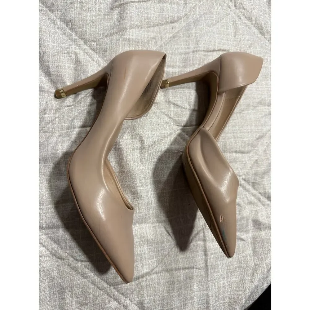 Kelly & Katie Driella Heels D'orsay Pumps Women's Size 9.5 EU 40.5 Nude Pink